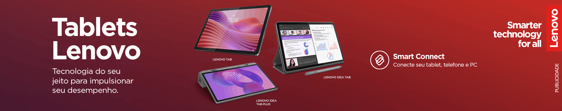 [PARCERIA] LENOVO - Tablet - Destaque